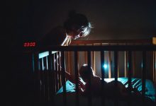 baby rolls onto stomach can't roll back - mom checking monitor at 3am