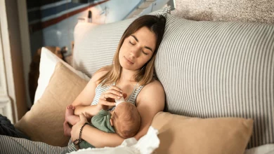 newborn won't sleep unless held during nighttime soothing