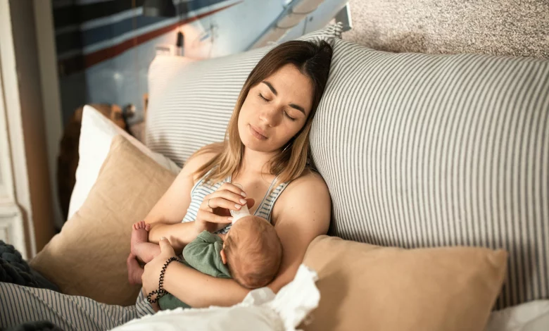 newborn won't sleep unless held during nighttime soothing