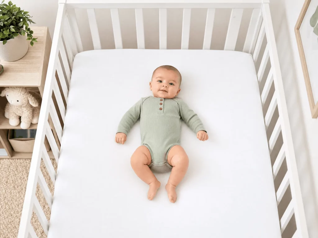 4 month old won't sleep unless held safe crib transfer method