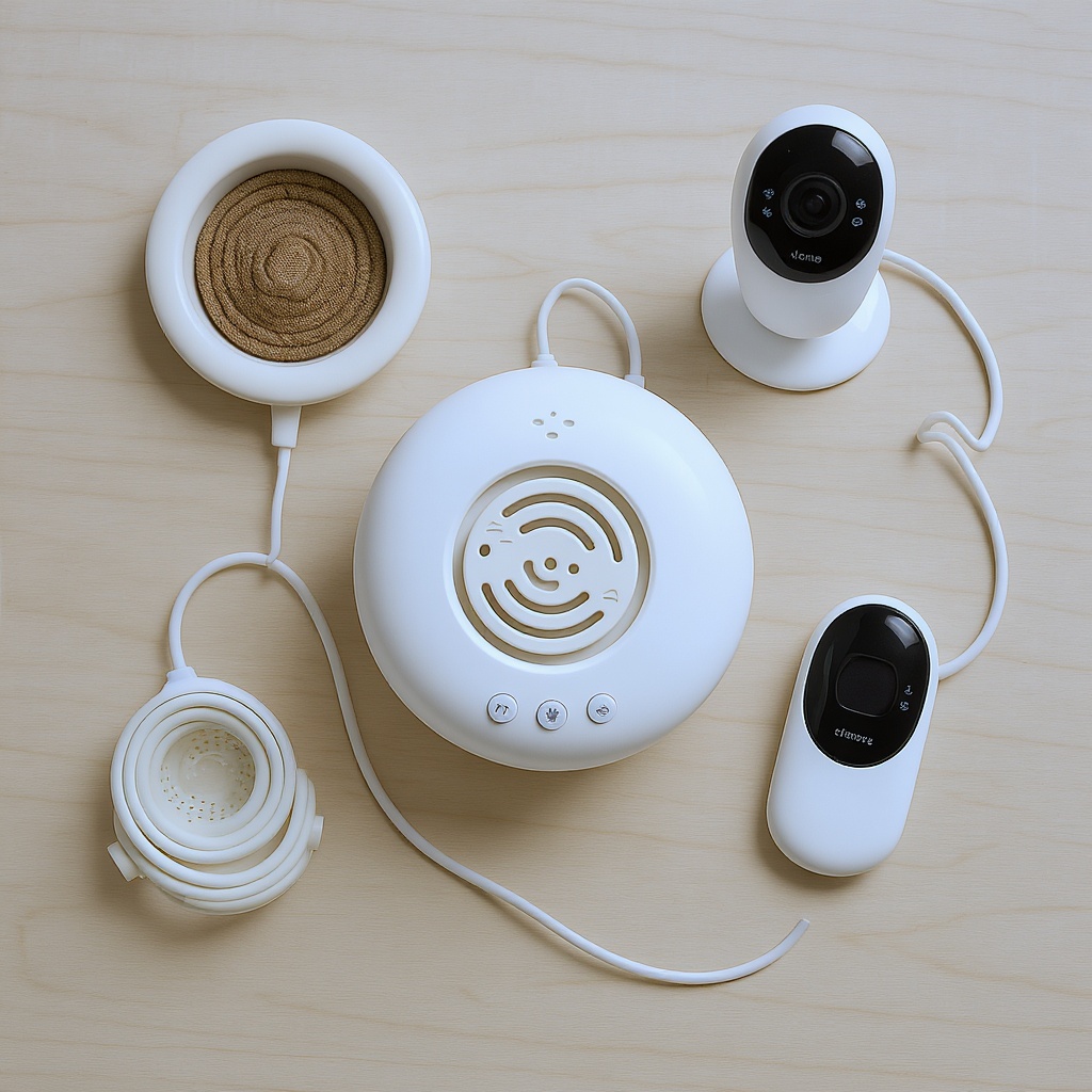 Best baby sleep sounds including white noise and rain sounds.