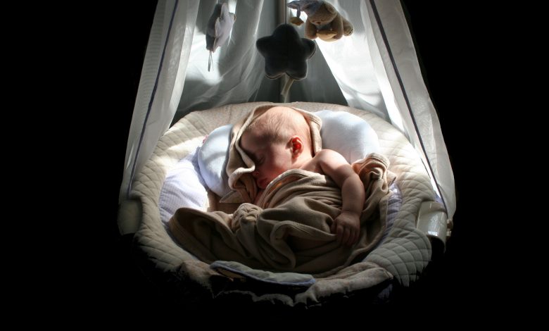 White noise for baby sleep helps a newborn sleep safely through the night.